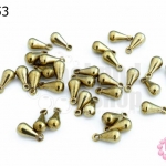 จี้ห้อยหยดน้ำ ทองเหลือง 4มิล (50กรัม)