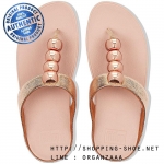 Fitflop Rola Glitzy Rose Gold ของแท้ นำเข้าจาก USA และ UK