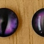 ตาสัตว์กลม ตาแมวม่วง ชิ้นละ 10 บาท เท่านั้น!!!! #มีเก็บปลายทาง