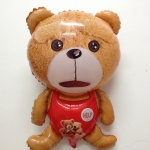 ลูกโป่งฟลอย์ จากภาพยนต์เรื่อง Teddy เท็ดดี้ - Teddy Bear The Movie Foil Balloon / Item No. TL-B016