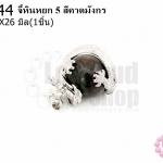 จี้หินหยก 5 สีคาดมังกร 20X26มิล (1ชิ้น)