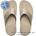 Fitflop Surfa Leather Lattice Pale Gold ของแท้ นำเข้าจาก USA และ UK