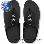 Fitflop Fino Blossom Black ของแท้ นำเข้าจาก USA และ UK