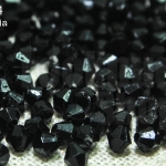 คริสตัลพลาสติก สีดำ 4มิล (1ขีด/100กรัม)