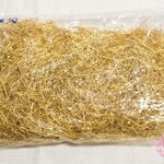 ตะปูตัวTหรือเฮดพิน สีทอง 30มิล (1ถุง/1กิโล)