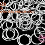 ห่วงทำสร้อย สีเงิน 10มิล (20 กรัม )