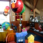 ลูกโป่งฟลอย์ หน้าการ์ตูน ELMO - Elmo Face Foil Balloon / Item No.TL-A048