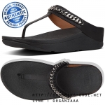 Fitflop Fino Chain Leather Black ของแท้ นำเข้าจาก USA และ UK