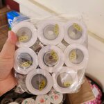 เชือกร่มญี่ปุ่นถักหิน เบอร์ 0.4 สีดำ ตัวฮิต เผาไฟรูดแทนเข็ม ม้วนละ 180฿ สีดำ 180 หลา