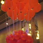 ลูกโป่งกลม เนื้อเมททัลลิก สีส้ม ไซส์ 9 นิ้ว แพ็คละ 10 ใบ ( Round Balloons 9" - Metallic Orange Color )