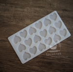 พิมพ์ซิลิโคนทำช็อคโกแลตลายหัวใจ 18 ช่อง