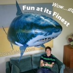 วิธีประกอบ Air Swimmer รุ่น ฉลาม (Flying Shark)