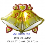 บอลลูนกระดิ่ง - Welcome Bell Foil Balloon / Item No.TL-C003