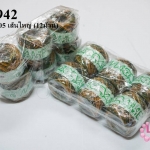 เชือกป่านย้อมสี คละสี #105 เส้นใหญ่ (12ม้วน)