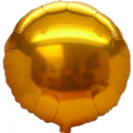 ลูกโป่งฟลอย์ทรงกลมจัมโบ้ สีทอง ไซส์ 32 นิ้ว - Round Shape Balloon Gold Color 32" / Item No.TL-G023