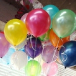 ลูกโป่งกลมเนื้อมุก และ เมททัลลิค คละสี ไซส์ 12 นิ้ว แพ็คละ 10 ใบ (Mixed Pearl & Metallic Balloons Size 12")