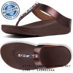 Fitflop Fino Bejewelled Berry ของแท้ นำเข้าจาก USA และ UK