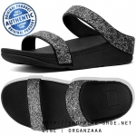 Fitflop Fino Quartz Slide Black ของแท้ นำเข้าจาก USA และ UK