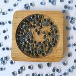 ลูกปัดคริสตัลหยดน้ำ ฟ้า 50 กรัม 150บาท เท่านั้น!!! #มีเก็บปลายทาง