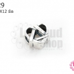 ตัวแต่งเงินแท้ หัวใจ 11X12มิล(1ชิ้น)