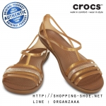 Crocs Isabella Sandal - Bronze ของแท้ Outlet ไทยและอเมริกา