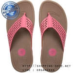 Fitflop Surfa Leather Lattice Bubblegum ของแท้ นำเข้าจาก USA และ UK