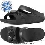 Fitflop Luna Pop Slide Black ของแท้ นำเข้าจาก USA และ UK