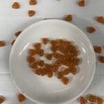 ลูกปัดแก้วอินเดียทรงสามเหลี่ยมสีส้มขุ่น 12 มิล 100 กรัม 200 บาท