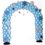 ลูกโป่งกลม เนื้อมุก สีฟ้าอ่อน ไซส์ 6 นิ้ว แพ็คละ 10 ใบ (Pearl Light Blue Round Balloon Size 6')