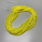 คริสตัลจีน สีเหลือง ยาว 37 ซม. 3 มิล (130 เม็ด)