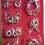 7 Metal Puzzles - 7 ตะขอปริศนาใน 1 เซ็ท