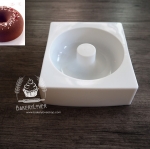 พิมพ์ซิลิโคนทรงโดนัท (สีขาว)