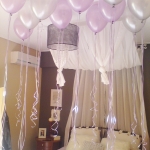 ลูกโป่งกลมเนื้อมุก สีม่วงอ่อน ไซส์ 10 นิ้ว แพ็คละ 10 ใบ (Round Balloons Size 10" - Pearl Light Purple Color)