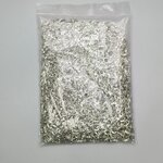 ตะขอทำสร้อย ตะขอก้ามปู 5x10มิล #S (1,000ชิ้น) สีโรเดียม