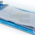 เทปตีนตุ๊กแก/เวลโครเทป สีขาว กว้าง 3 ซม (1แพ๊ค)