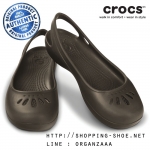 Crocs Thea Flat - Espresso ของแท้ Outlet ไทยและอเมริกา