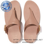 Fitflop Lulu Crystal Buckle Leather Beige ของแท้ นำเข้าจาก USA และ UK