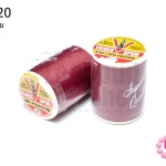 ด้ายเย็บผ้า ตราVENUS สีแดงเข้ม #6200 (1หลอด/550 เมตร)