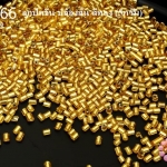 ลูกปัดจีน ปล้องสั้น สีทอง 2X2มิล (5กรัม)