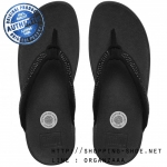 Fitflop Crystal Swirl All Black ของแท้ นำเข้าจาก USA และ UK