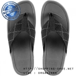Fitflop Men's Surfer Dyno Black / Dark Shadow ของแท้ นำเข้าจาก USA และ UK