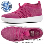 Fitflop Uberknit Slip On Ghillie Sneakers Fuchsia Dusky Pink ของแท้ นำเข้าจาก USA และ UK สำเนา
