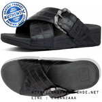 Fitflop Lulu Croco Slide Black ของแท้ นำเข้าจาก USA และ UK