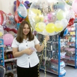 ลูกโป่งพลาสติกใส ทรงกลมแบน ไซส์ 36 นิ้ว - Clear PVC Balloons 36"/ Item No. TL-G047 (ไม่รวมลูกโป่งด้านใน)