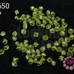 คริสตัลสวารอฟสกี้ (SWAROVSKI) สีเขียวขี้ม้าอ่อน(228) 3มิล(100เม็ด)