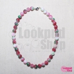 DiY idea 2 : สร้อยหินเทพประทานพรฮกล๊กซิ่ว Fu Lu Shou Stone Necklace