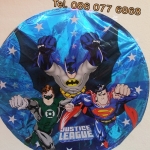 ลูกโป่งฟลอย์ ทรงกลมลายการ์ตูน ซุปเปอร์ฮีโร่ (แพ็ค10ใบ) / Item No.TL-A050