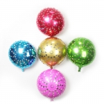 ลูกโป่งฟลอย์ทรงกลม ลายดาว *มีหลายสีให้เลือก กรุณาระบุเมื่อทำการสั่งซื้อ* - Star Round Shape Foil/ Item no.TL-G045