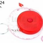 สายวัดตลับ 150cm. สีแดง (1ชิ้น)