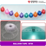 เทปพลาสติกร้อยพวงลูกโป่ง ยาว 5 ม. Balloons Strip Tape- 5 m / Item No.B708